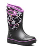 72947 - BOGS Kids' Classic II Winter Mountain Blk Multi with Pink