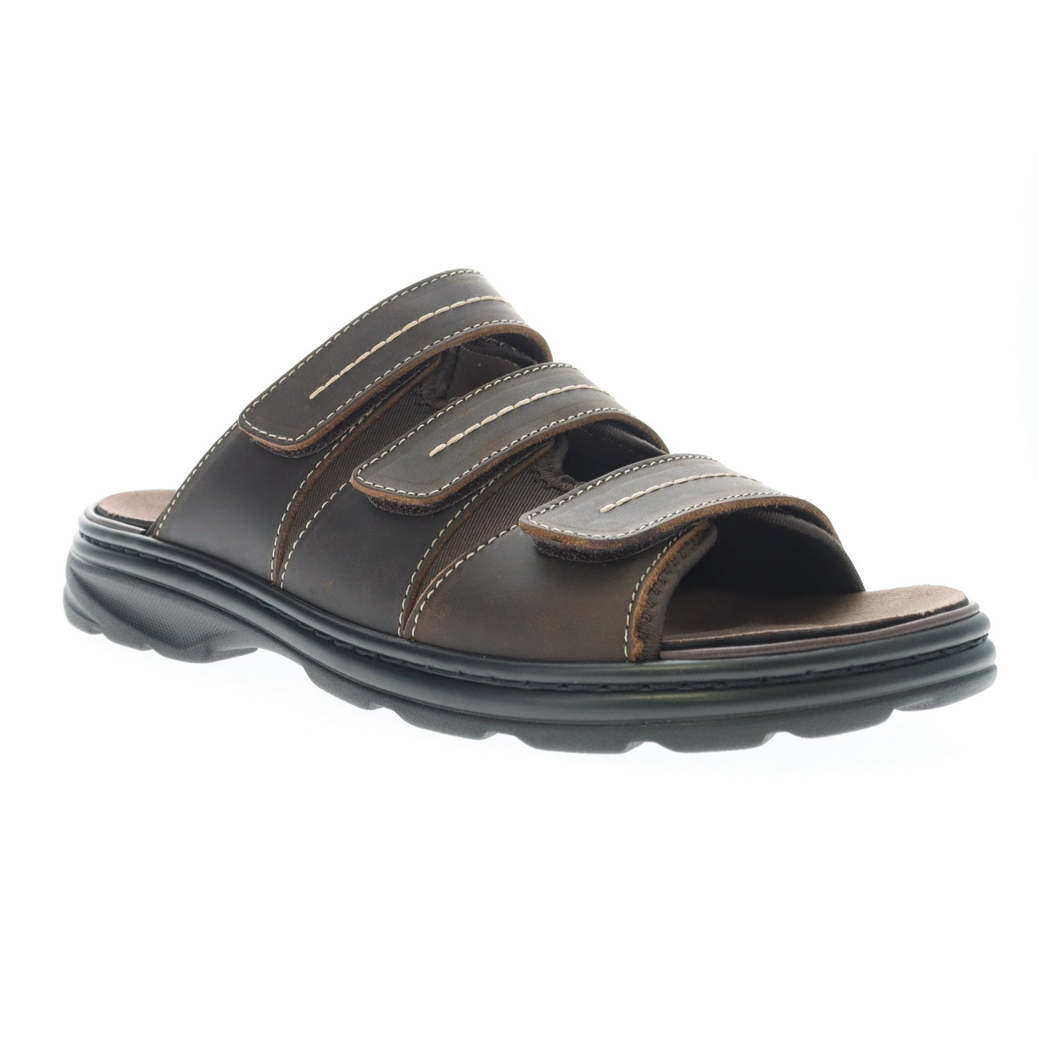Propet Men's Hatcher in Brown in Wide