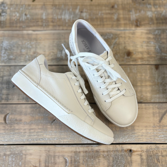 Josef Seibel Claire 01 in White Leather *LAST PAIR SIZE 36*