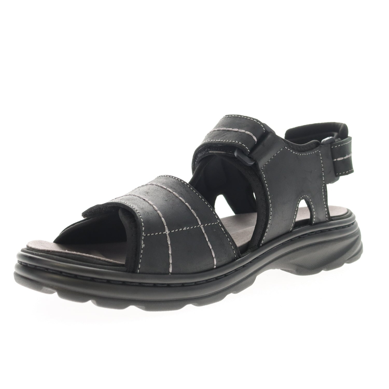 Propet Men's Hudson in Black Wide
