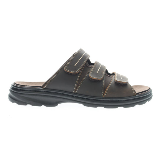 Propet Men's Hatcher in Brown in Wide