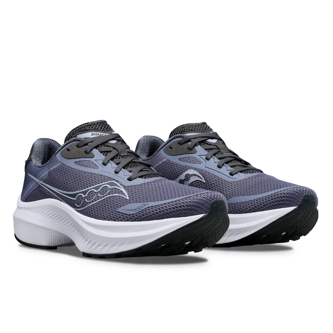 Saucony Axon 3 in Medium - Iris/Shadow