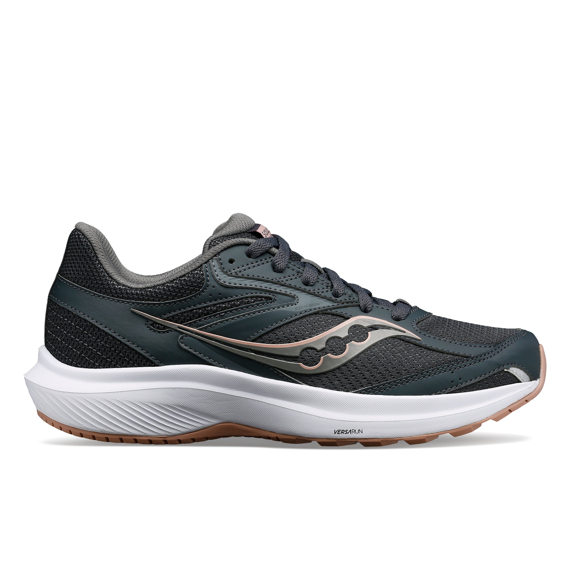 Saucony Women's Cohesion 17 - Shadow/Lotus *WIDE* * LAST PAIR SIZE 6*