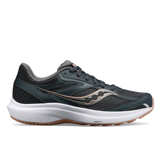 Saucony Women's Cohesion 17 - Shadow/Lotus *WIDE* * LAST PAIR SIZE 6*