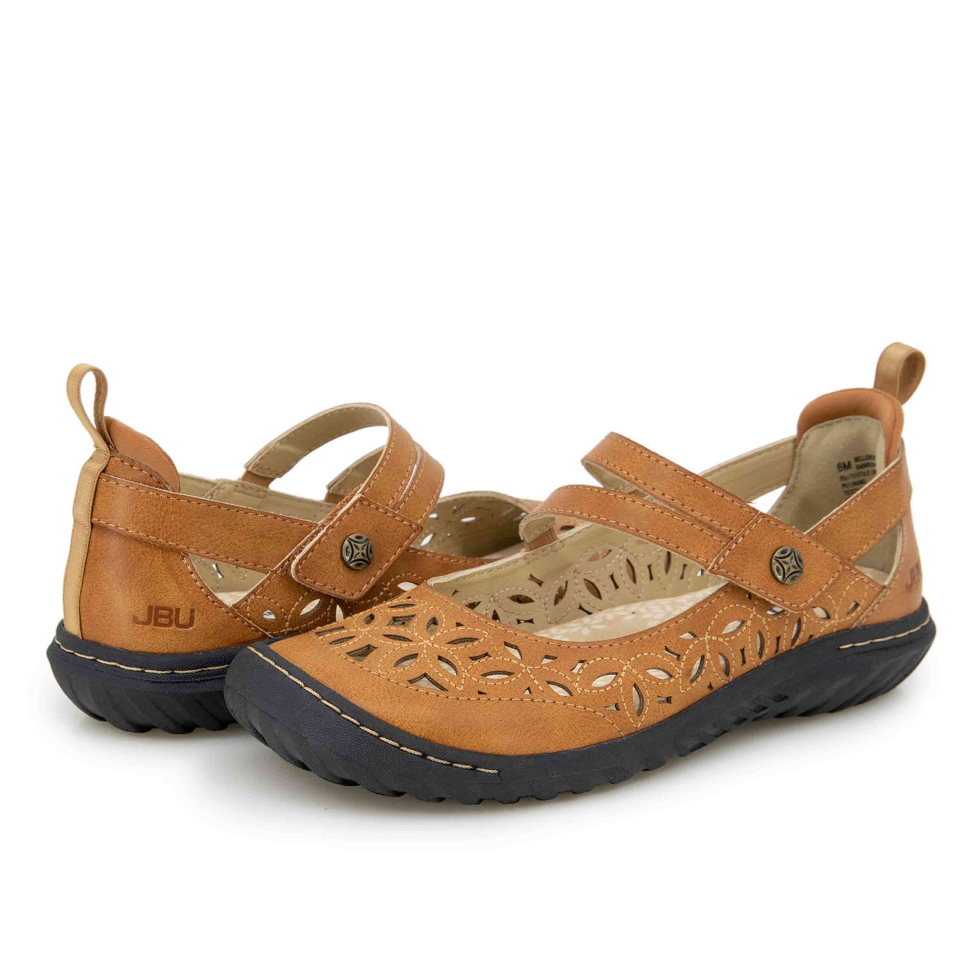JBU by Jambu Bellerose Encore Tan in Wide Width