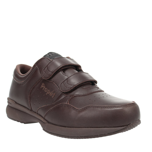 Propet Men's Life Walker Strap M - Brown in 3E LAST PAIR