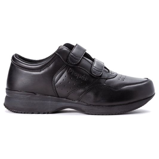 Propet Men's Life Walker Strap M Black in (3E)