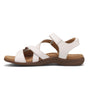 Taos Big Time  - White Leather Adjustable (Generous Medium)
