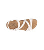 Taos Big Time  - White Leather Adjustable (Generous Medium)