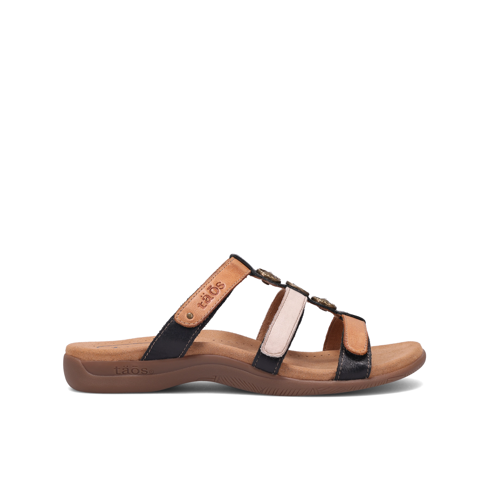 Taos Prize 4 - Tan Multi Leather Adjustable *LAST PAIR Size 10*