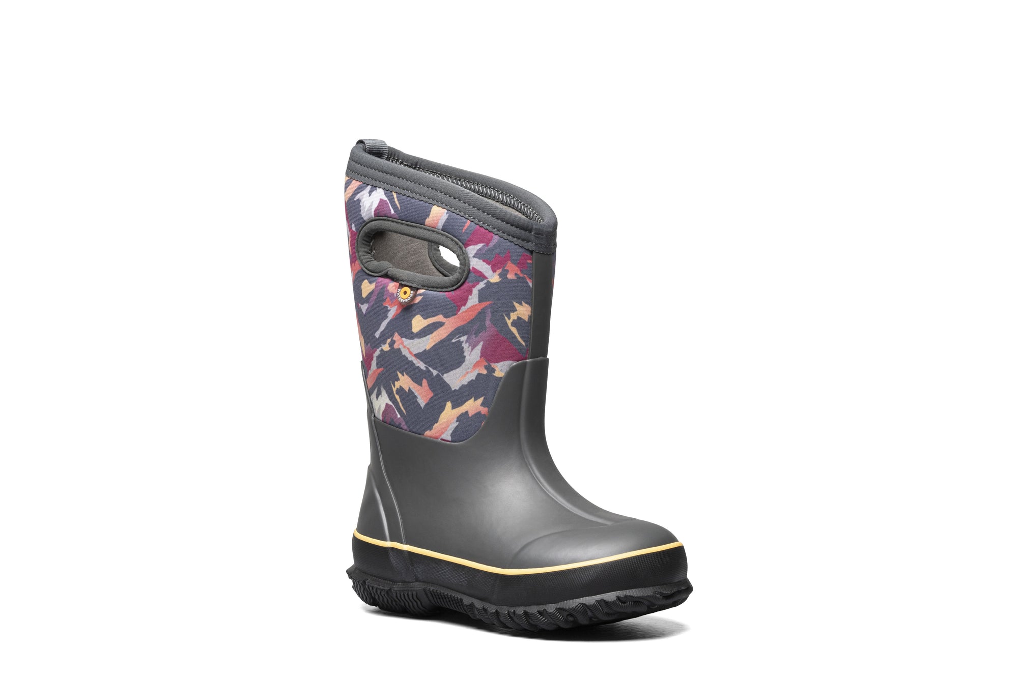 72732 - BOGS Kids' Classic Mountain Dark Grey Multi