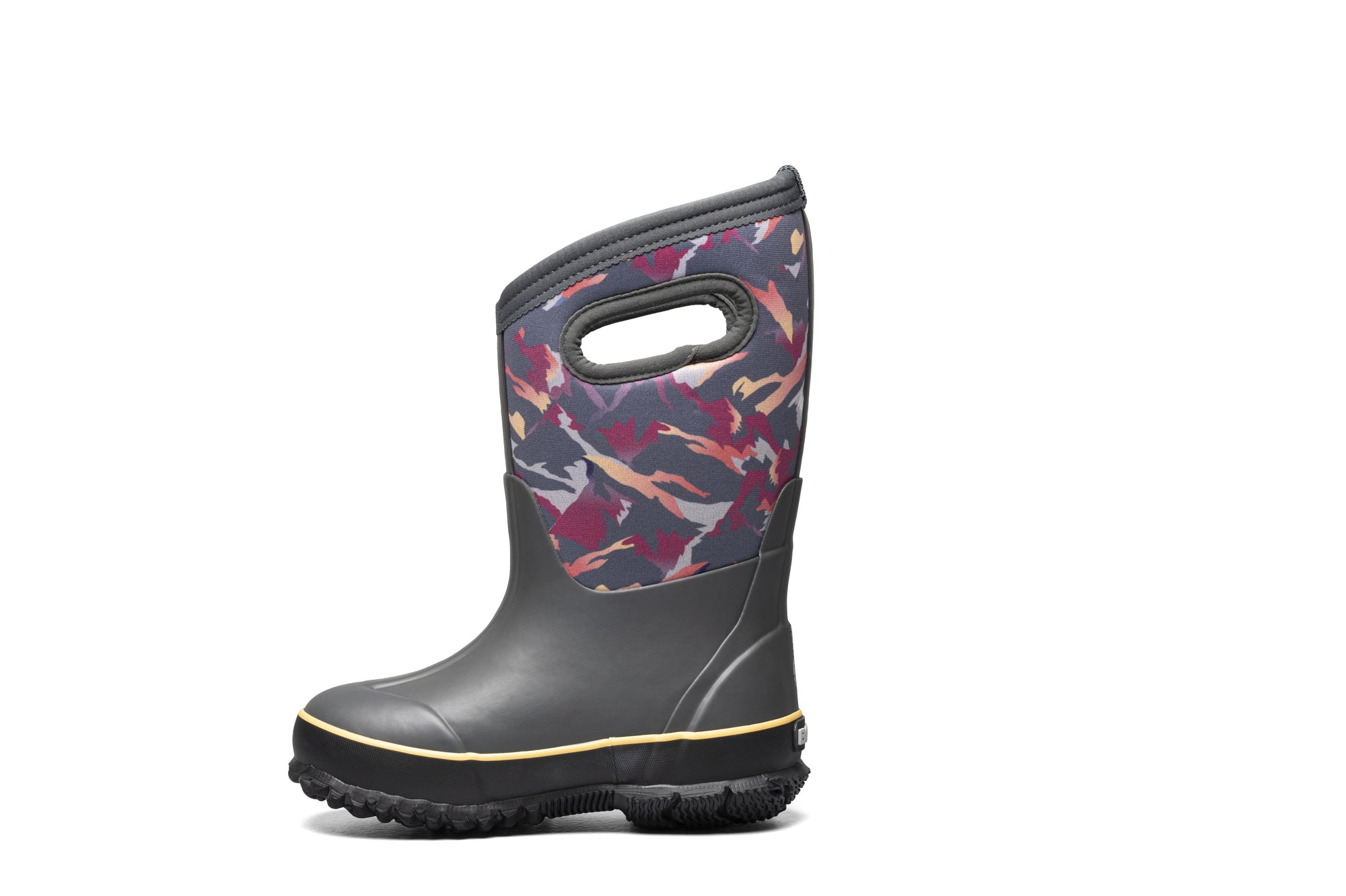 72732 - BOGS Kids' Classic Mountain Dark Grey Multi