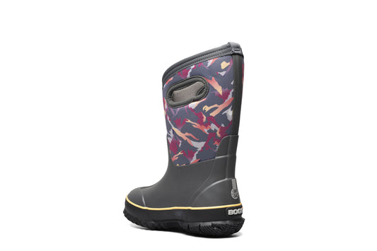 72732 - BOGS Kids' Classic Mountain Dark Grey Multi