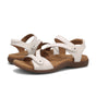 Taos Big Time  - White Leather Adjustable (Generous Medium)