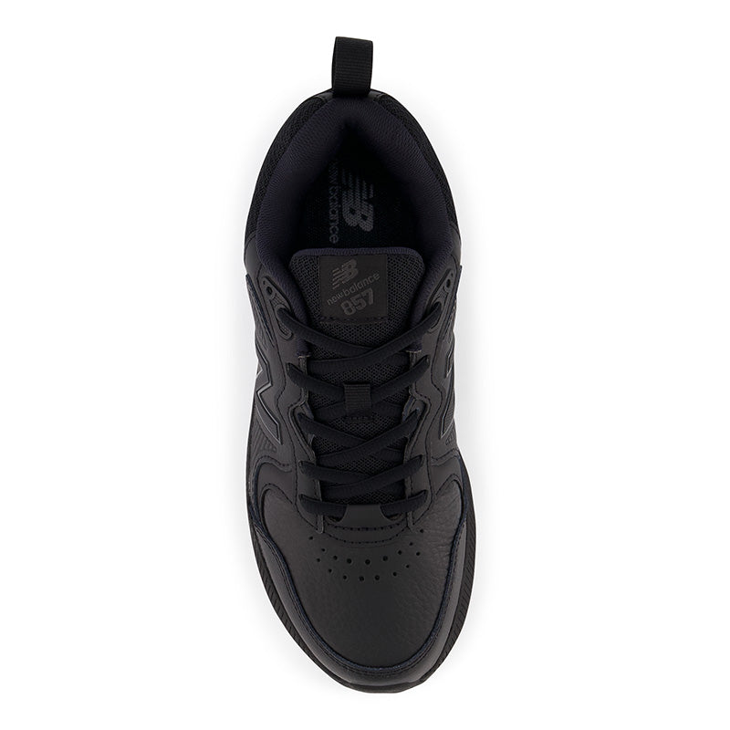 New Balance WX857v3 in *MEDIUM* Black Slip-Resistant
