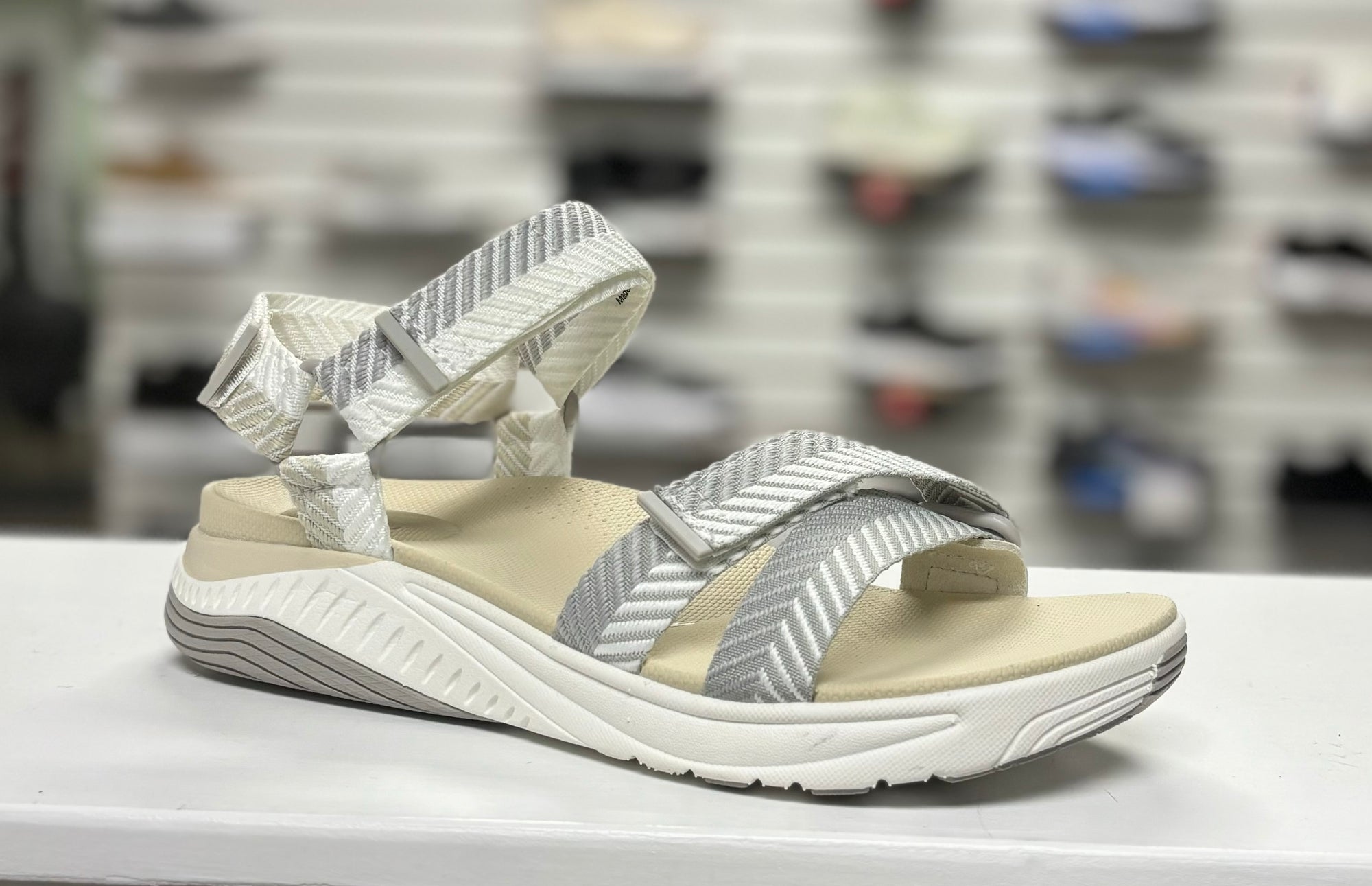 Dansko Racquel Sand Herringbone Webbing *LAST PAIR Size 39*