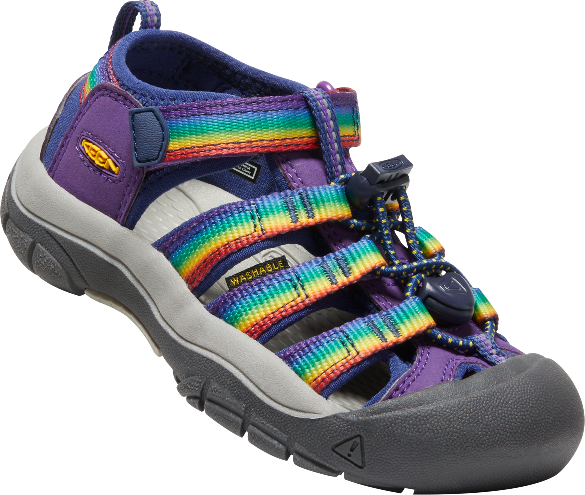 Keen Kids' Newport H2 (Multi/Tillandsia Purple)
