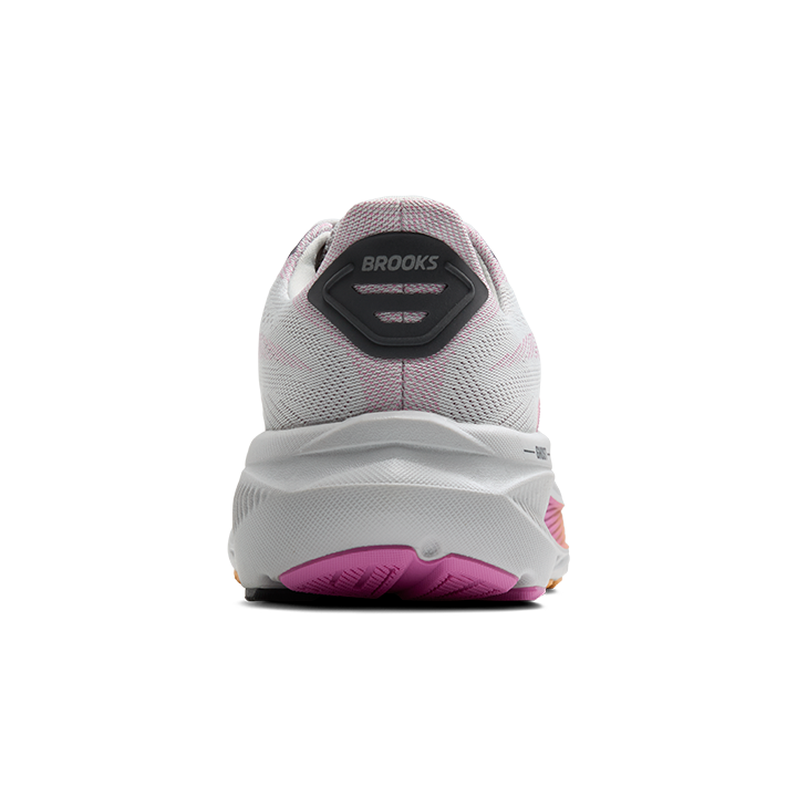 Brooks Women's Ghost 17 - Oyster/Apricot/Pink - Medium Width