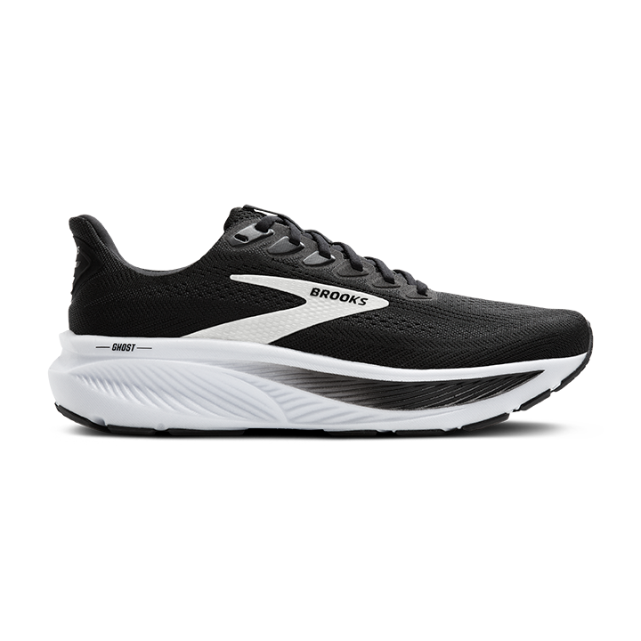 Brooks Women's Ghost 17 - Black/Grey/White *WIDE*