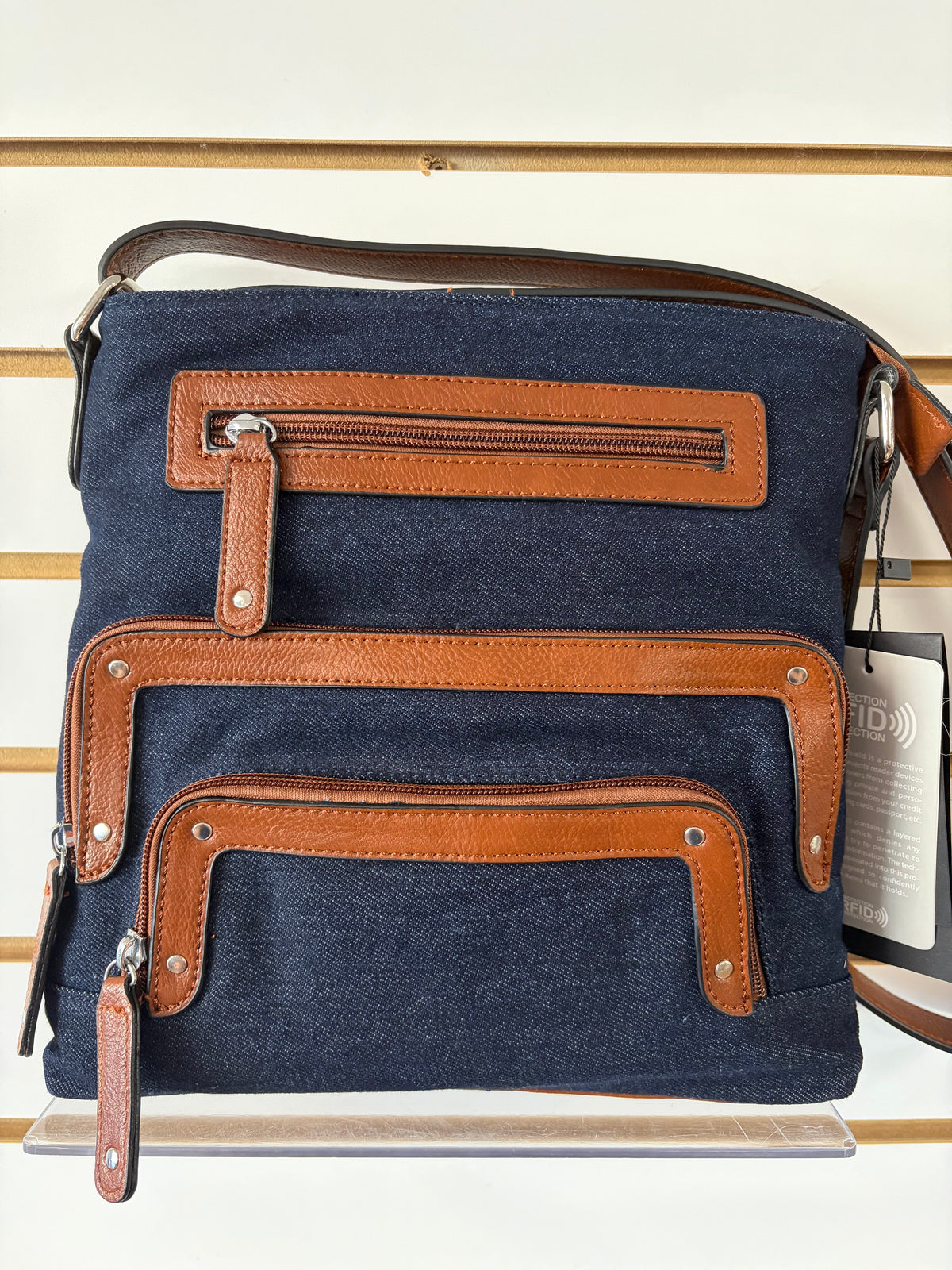 La Diva Large Crossbody Denim Jeans