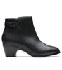 Clarks Emily2 Belle Black Leather *Wide*