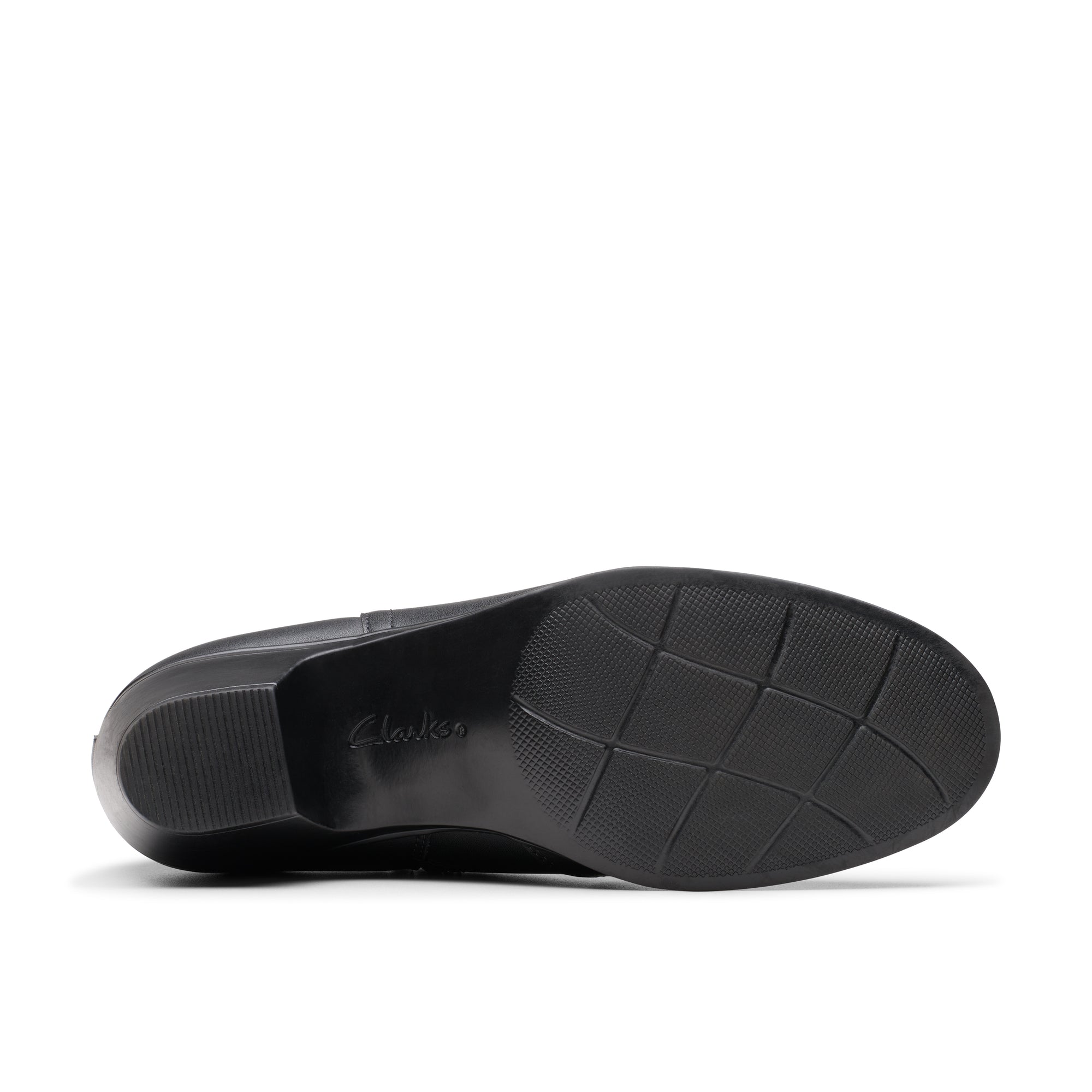 Clarks Emily2 Belle Black Leather *Wide*