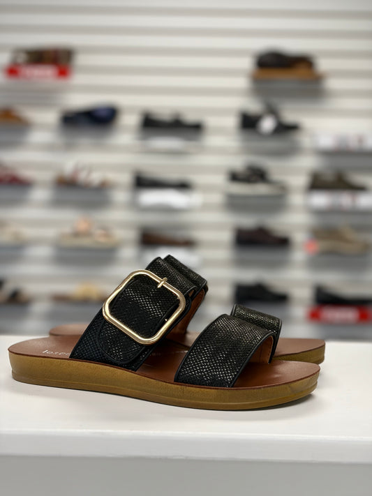 Los Cabos Doti Black Raffia
