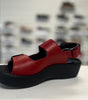 Wolky Women's Fortune Vegi Leather Red