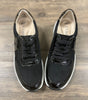 Caprice Women's Black Combi Leather Sneaker