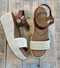 Fit Flop Platfforms Woven Wedge Ankle Strap Sandals