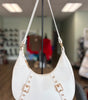 C'est Elle Handbag Half Moon in White