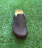Biotime Men's Burly in Dark Brown Oiled Leather