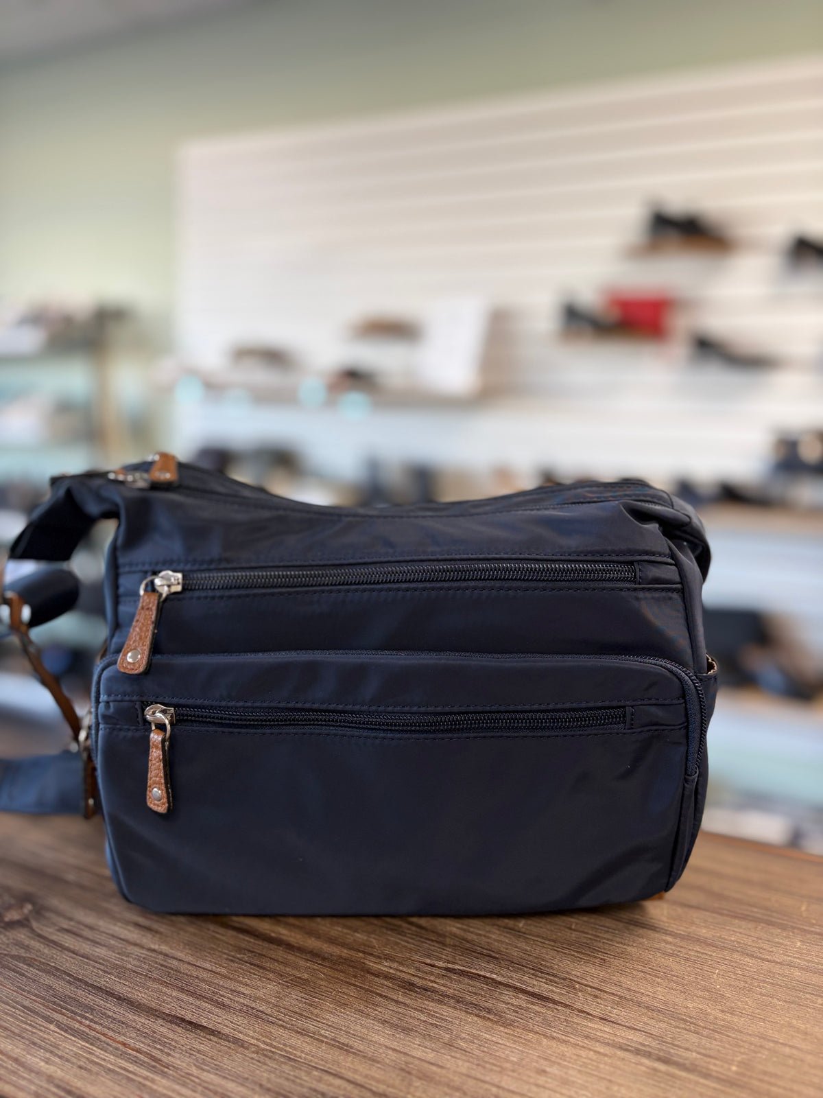 Seven Days R16616STL Nylon Handbag in Navy