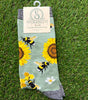 Socksmith Women's Honey In the Bank - Green Heather