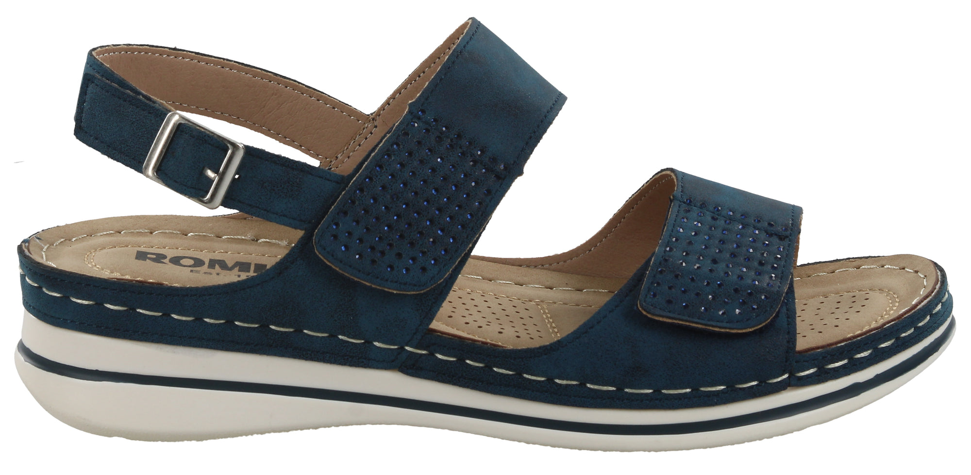 Romika Women's Esther 01 in Blue *LAST PAIR Size 39*