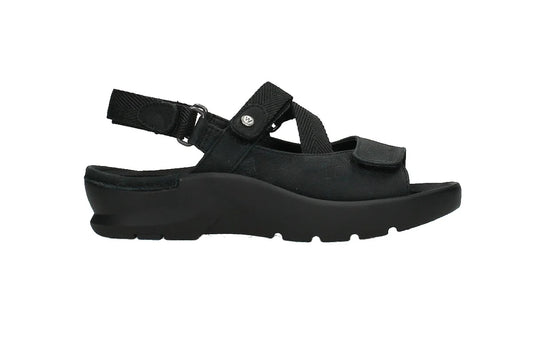 Wolky Women's Lisse Antique Nubuck Black