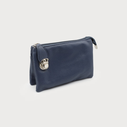 Caracol "The Kelly Bag" Crossbody Bag (Small) Navy