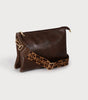 Caracol Crossbody Bag (Large) With Optional Guitar Strap - Chocolate