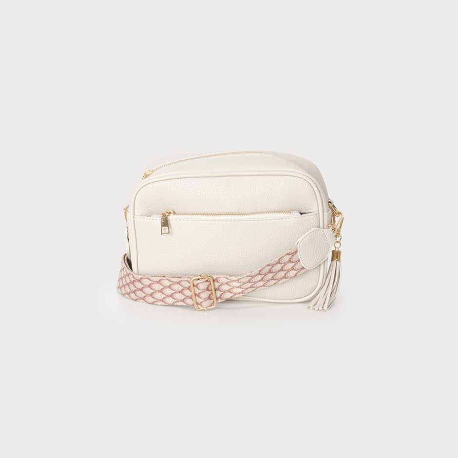 Caracol 7151 Small Camera Bag - Beige