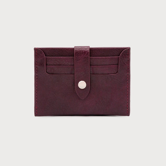 Caracol 7219 The Timeless Card Holder - Plum