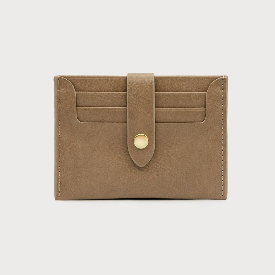 Caracol 7219 The Timeless Card Holder - Taupe