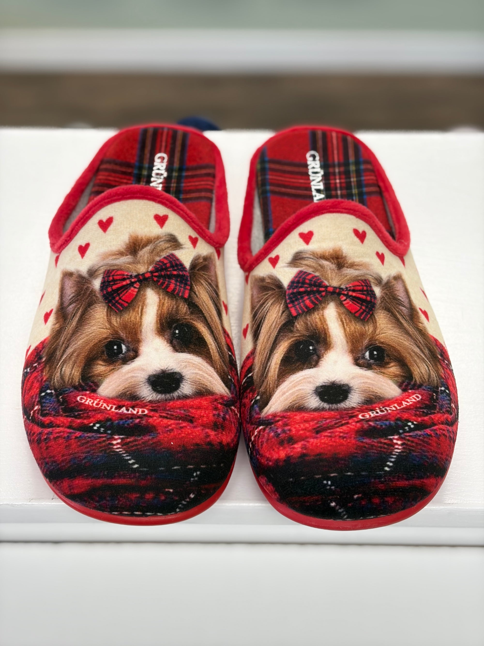 Grunland Woman's Dog Slippers *LAST PAIR SIZE 41 EU, FITS LIKE A 9 US*