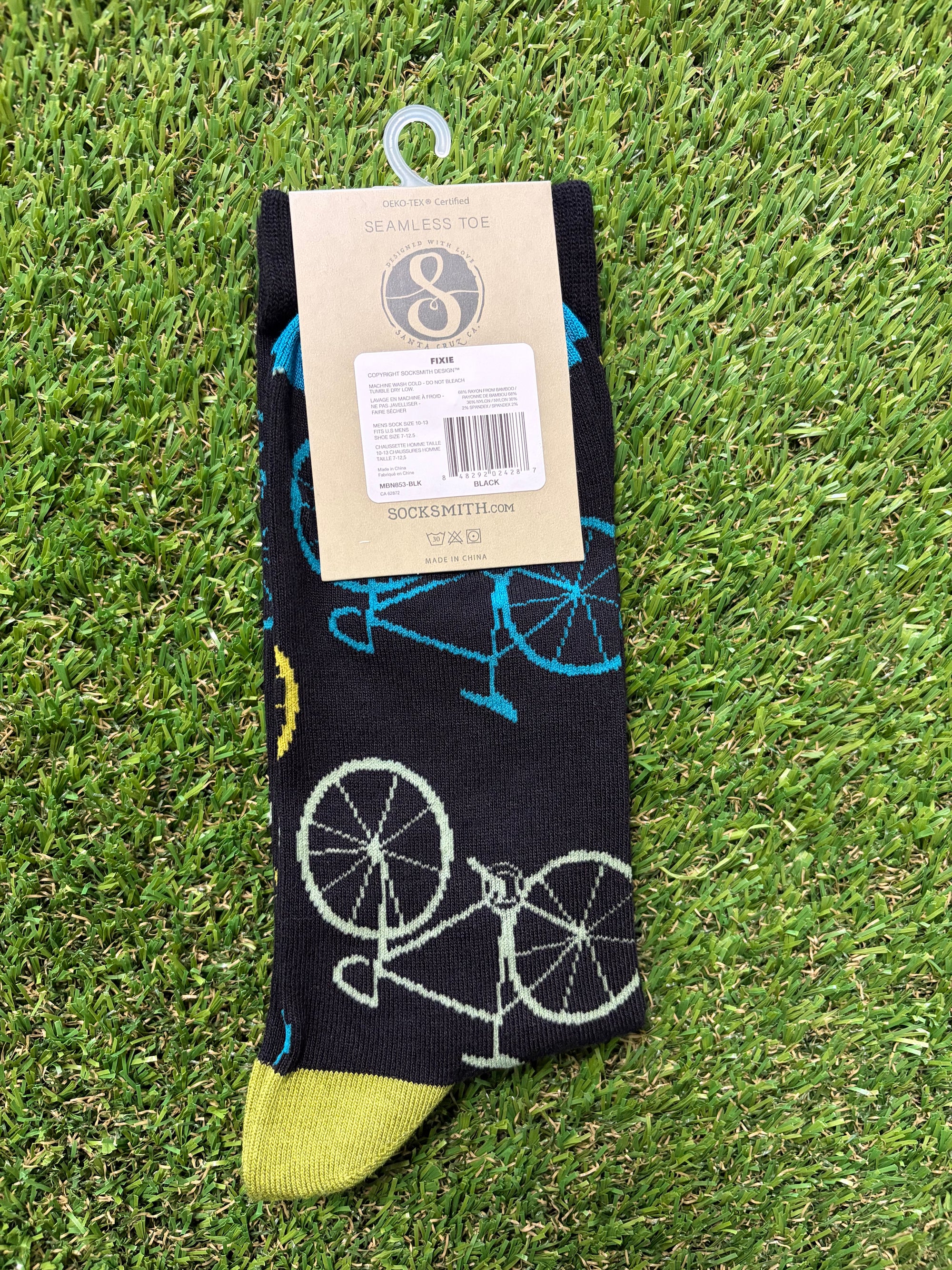 Socksmith Men's Fixie - Black