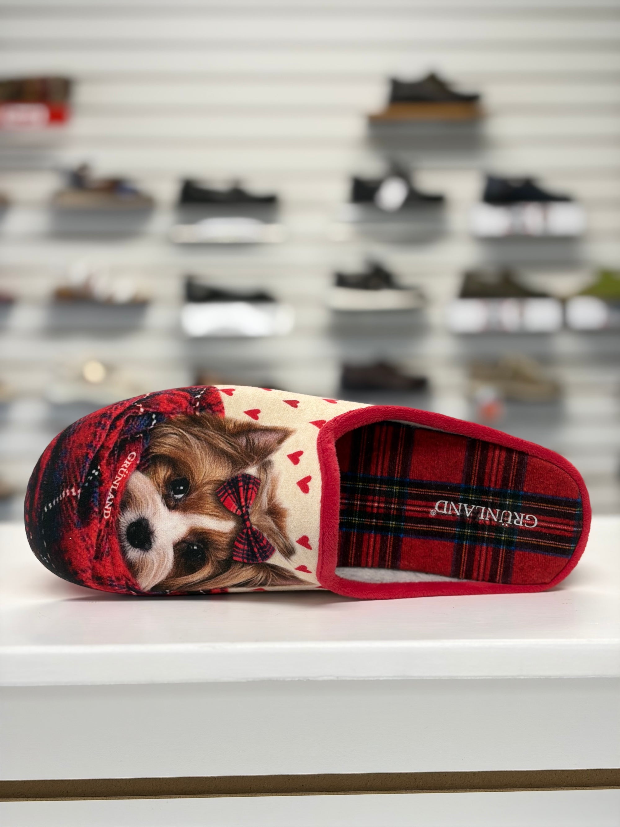 Grunland Woman's Dog Slippers *LAST PAIR SIZE 41 EU, FITS LIKE A 9 US*