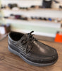 Propet Men's Pomeroy in Black Leather *EXTRA WIDE / 5E*
