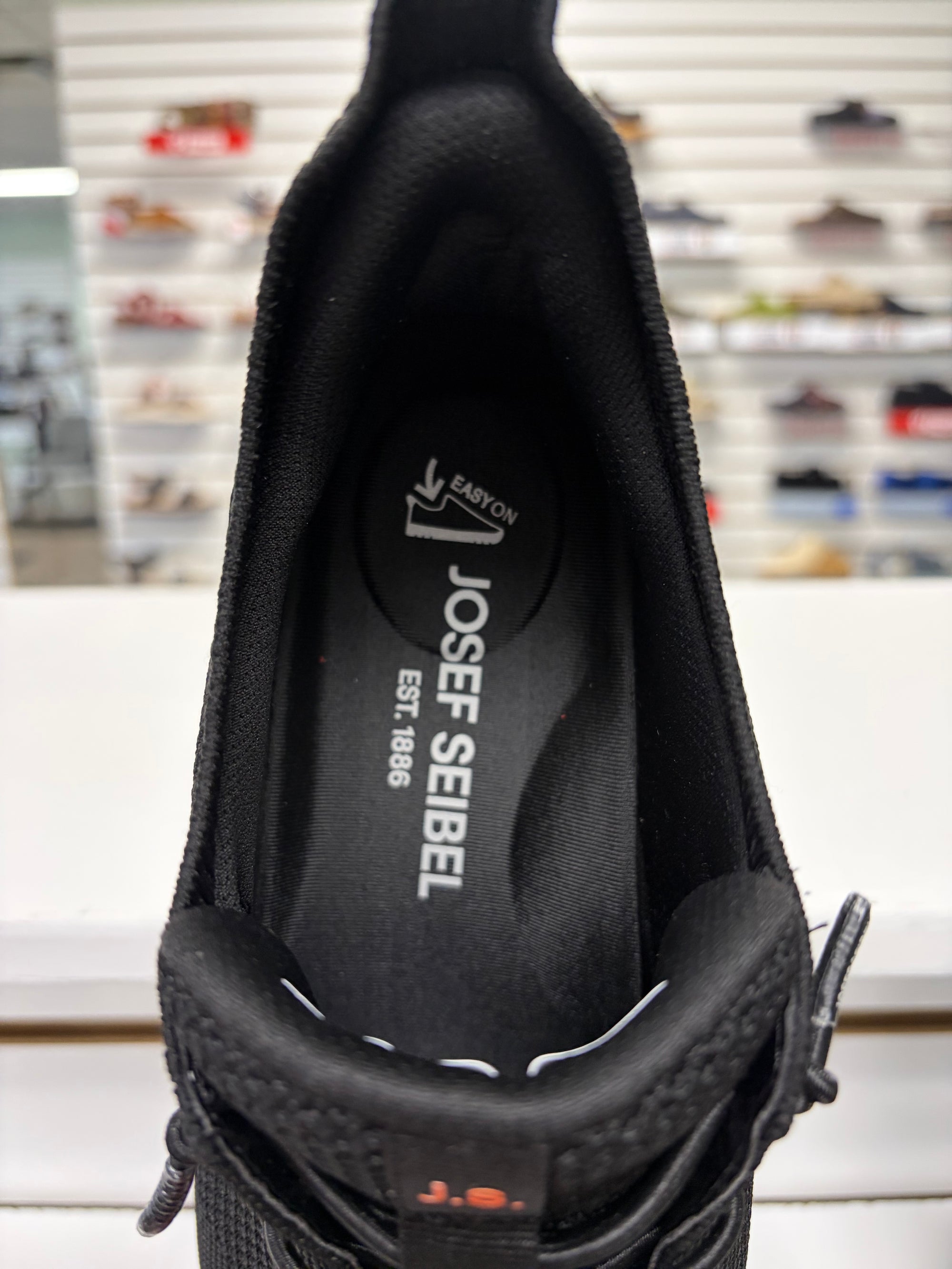 Josef Seibel Cheryl 01 in Black Knit- Easy On