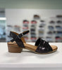 Wonder Walk Mel Black Leather
