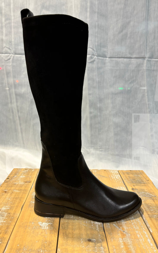 Caprice Women's Tall Black Stretch Boot