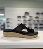 Merrell District 4 Luxe Post Sandal in Black *Wide Width*