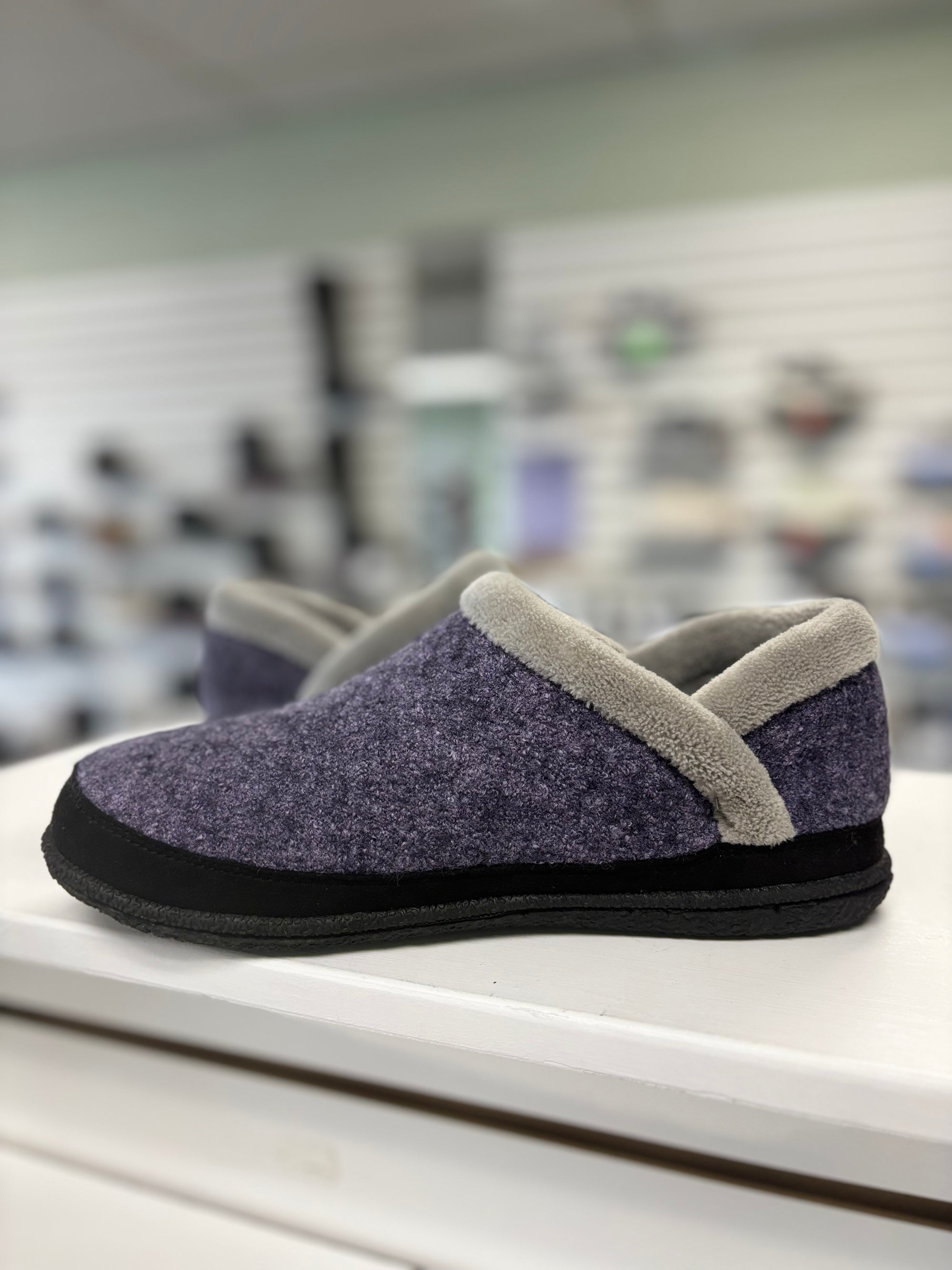 Foamtreads' Riley in Steel Blue - Medium Width
